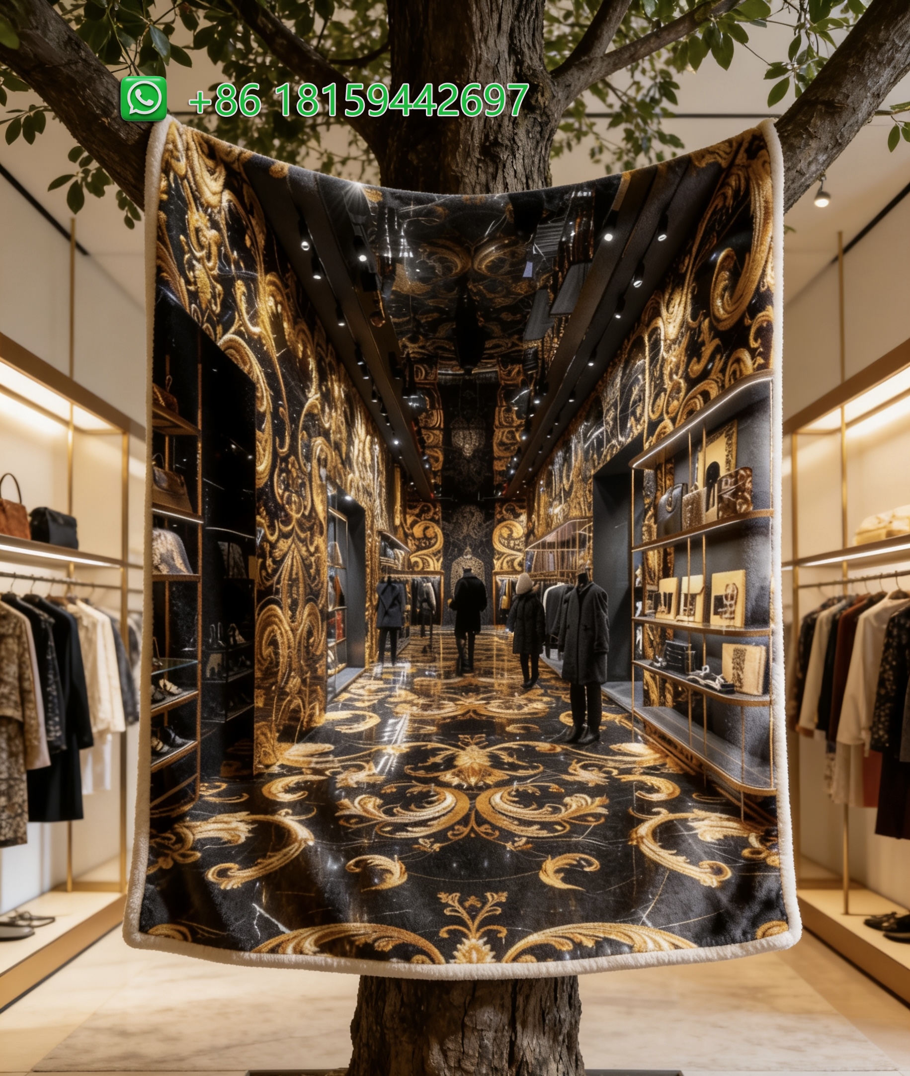 Versace Throw Blankets